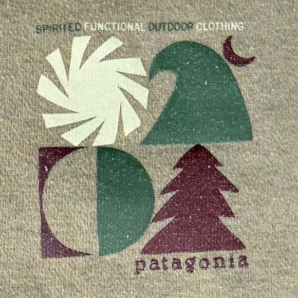 Patagonia Brown Organic Pullover Spirited Seasons Uprisal Crew Sweatshirt size S - Picture 8 of 10